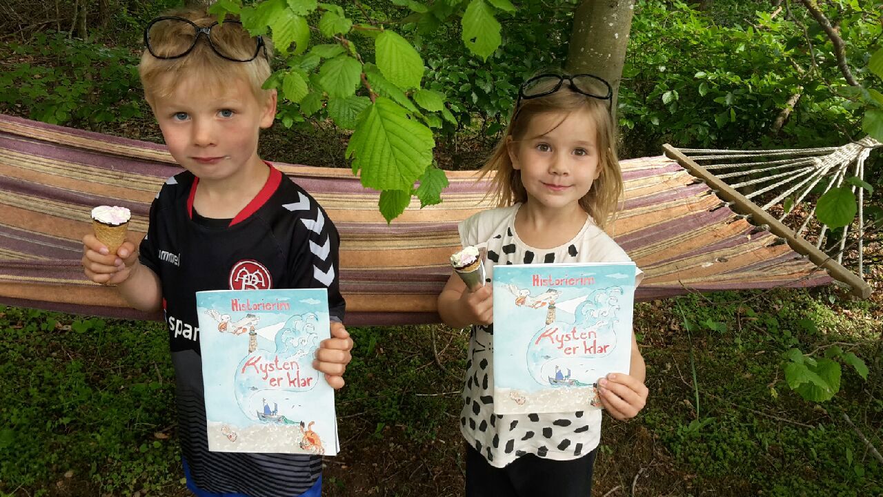 Børn med Kysten er klar-bogen