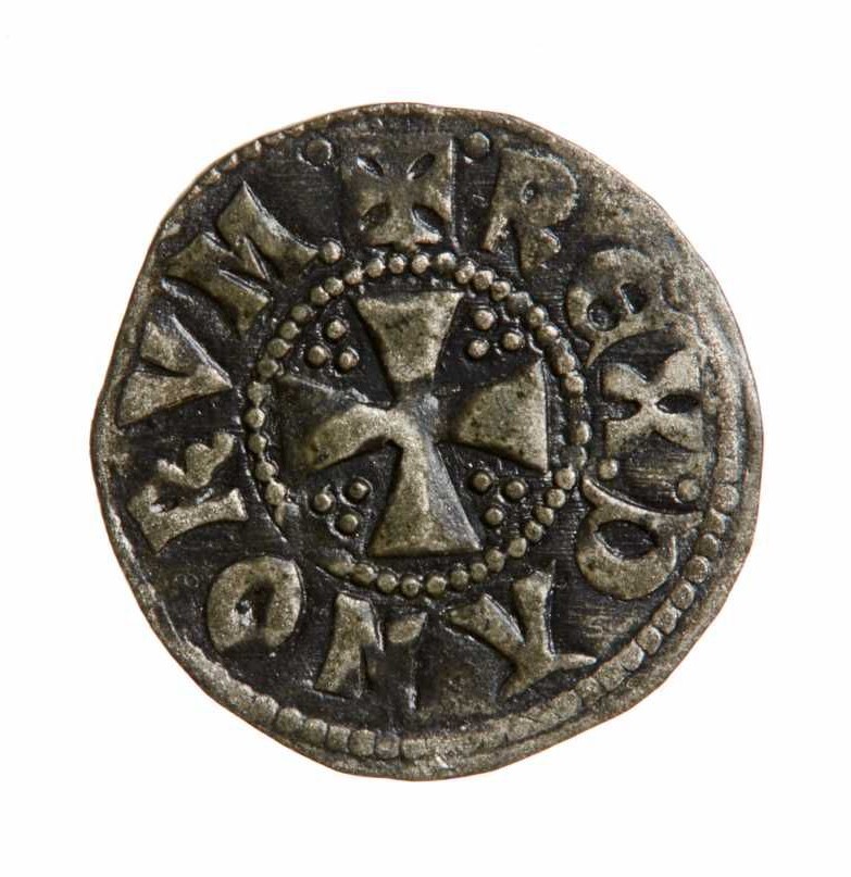 Bagsiden af Valdemar Sejrs mønt