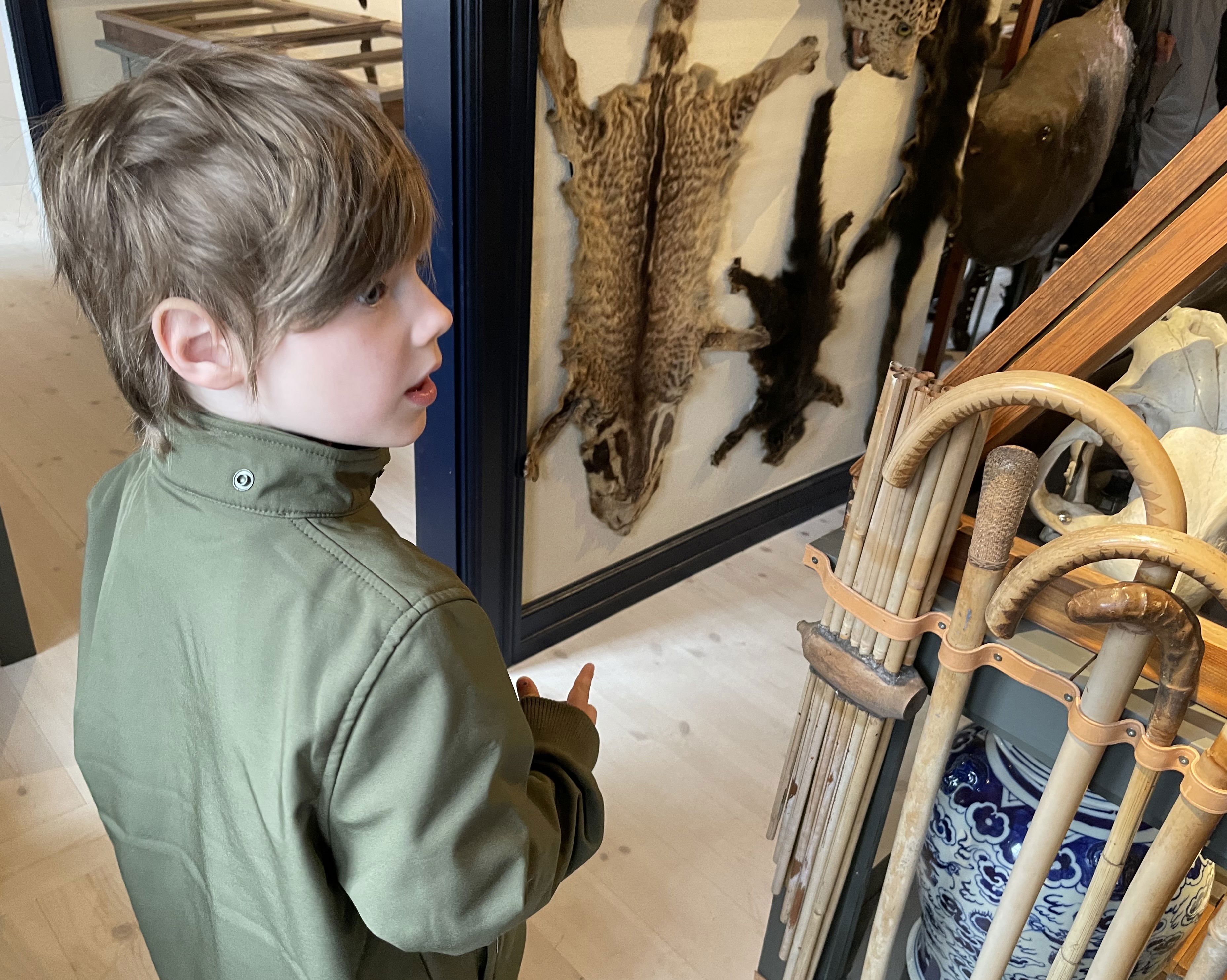 Barn i udstillingen Skatkammer Siam