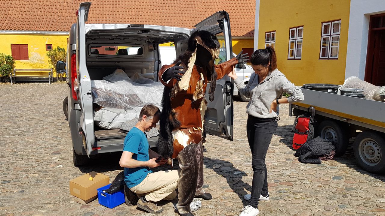 Shamanen ankommer til Grenaa