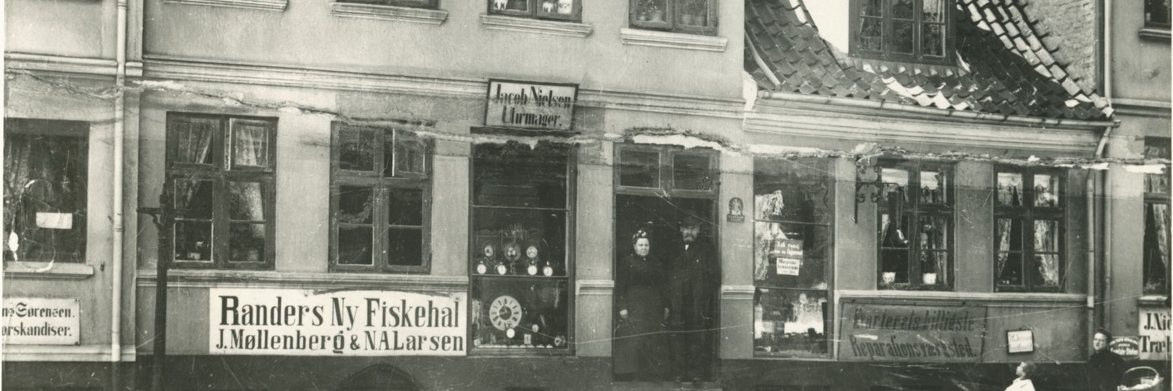 Butikker i Randers i gamle dage