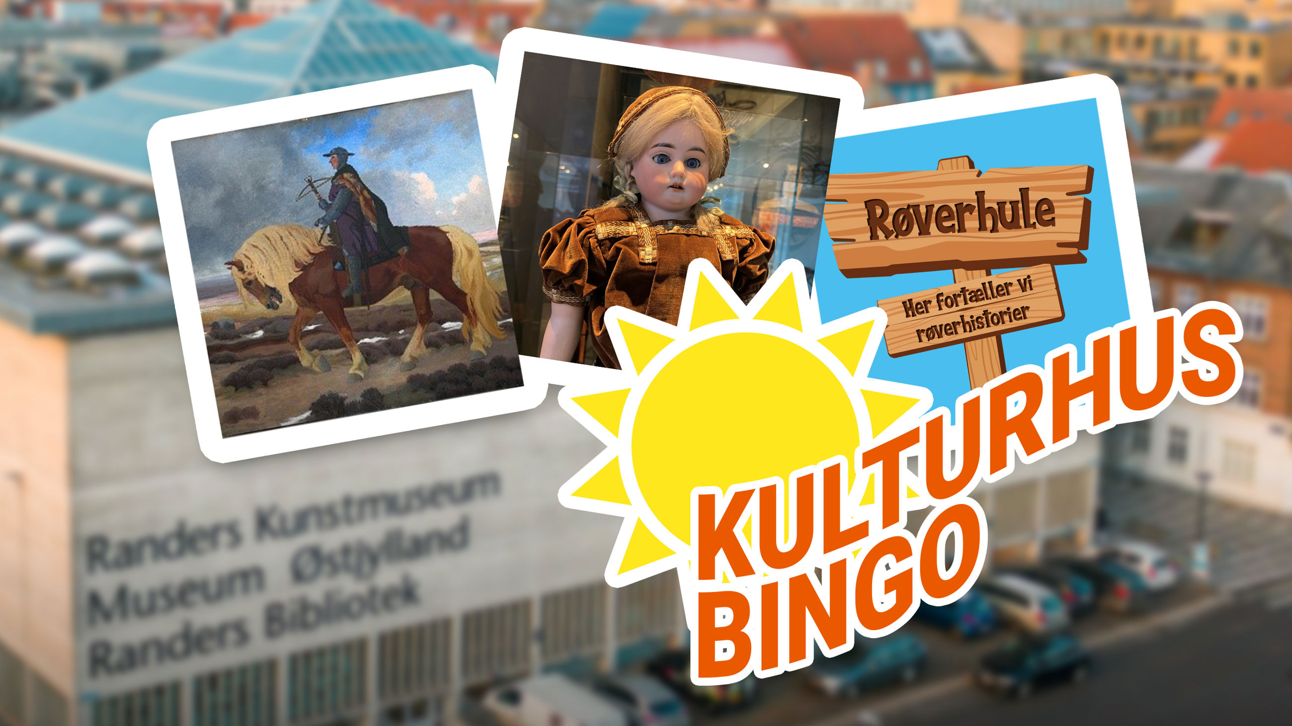 Spillebrikker til sommerbingo i Kulturhuset
