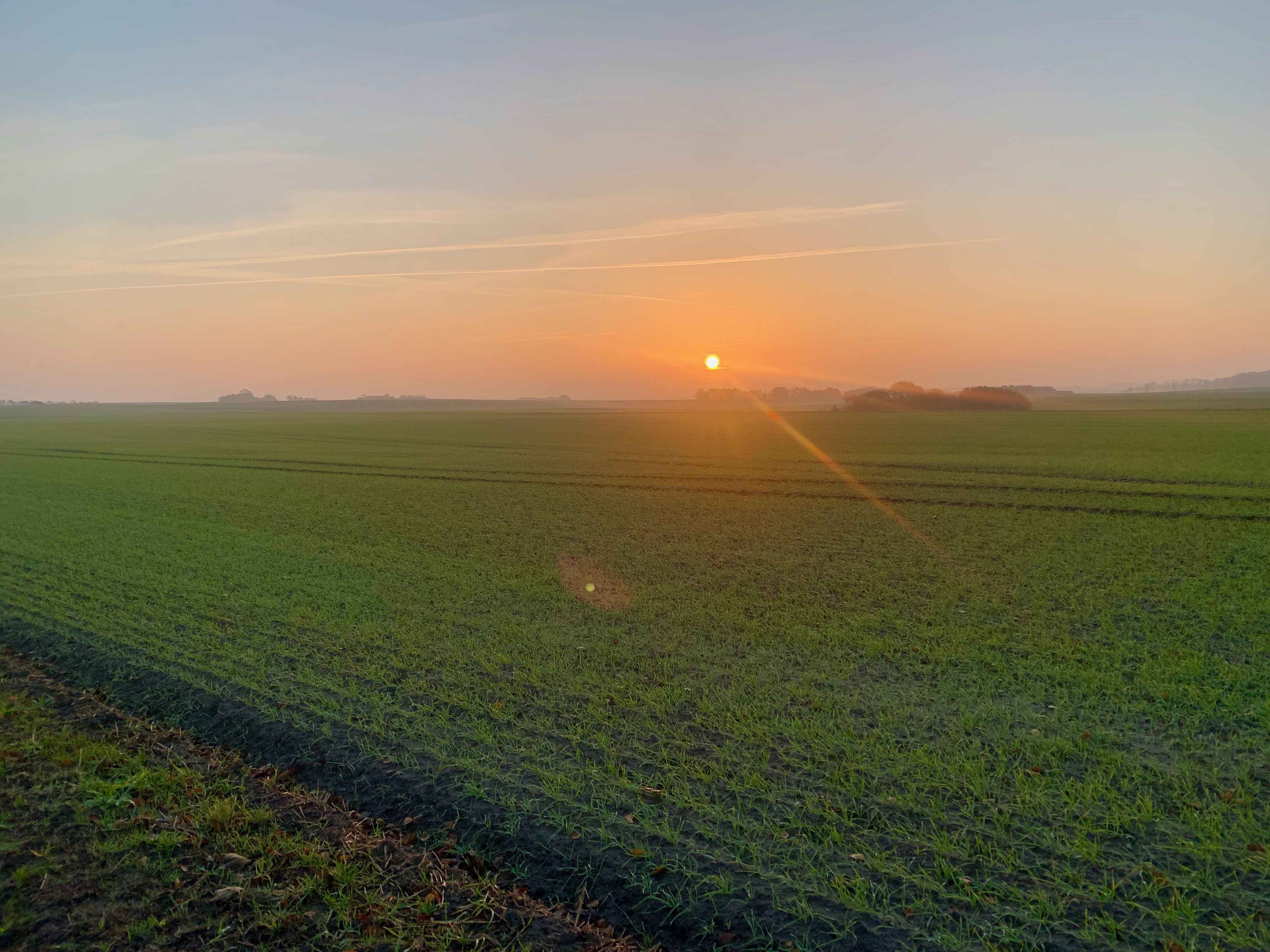 Solopgang over Kolindsund