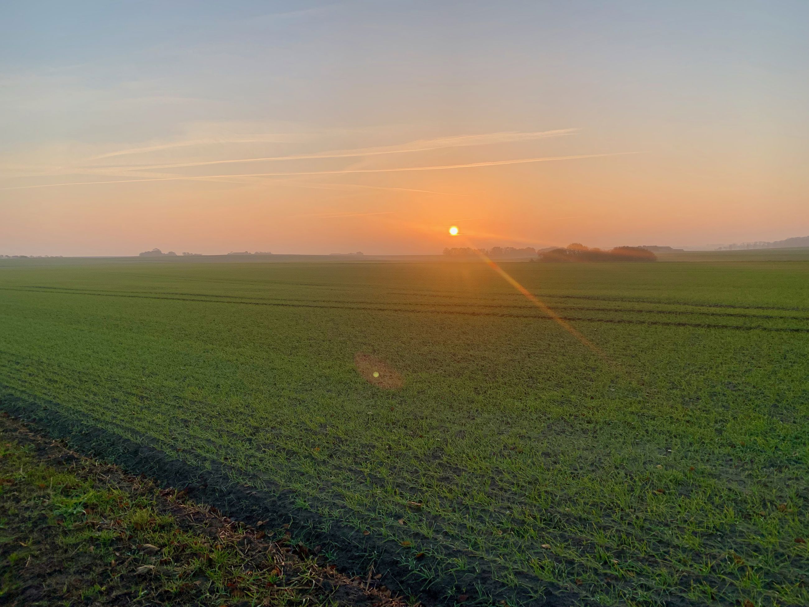 Solopgang over Kolindsund