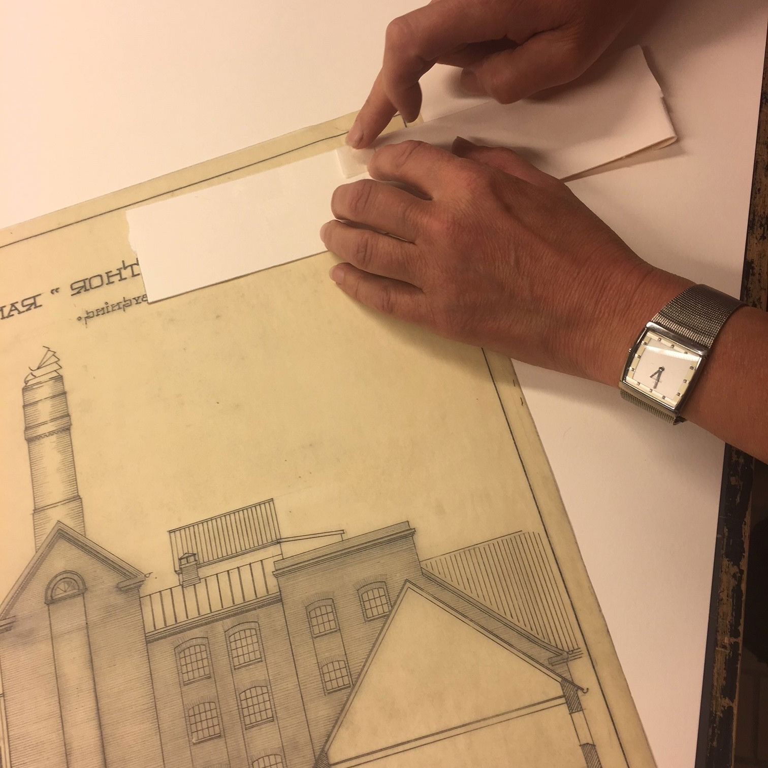 Konserveringsarbejde