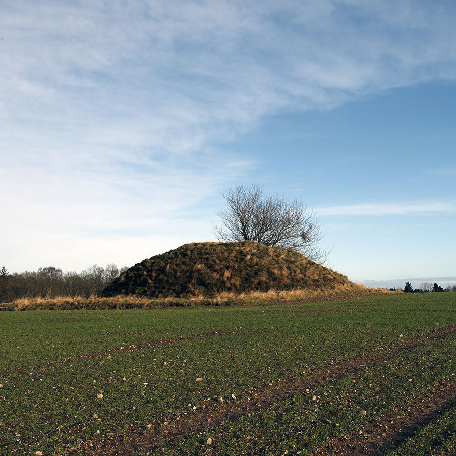 Gravhøj fra bronzealderen